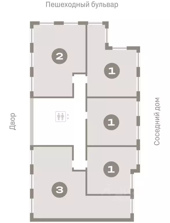 1-к кв. Новосибирская область, Новосибирский район, Краснообск рп ... - Фото 2