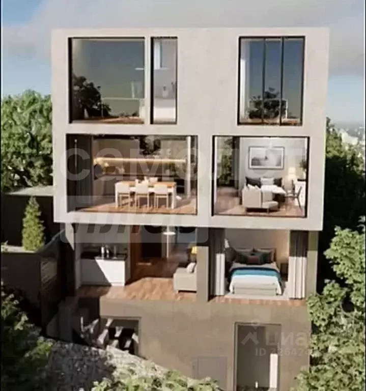 Студия Севастополь ул. Алуштинская, 10 (28.0 м) - Фото 1