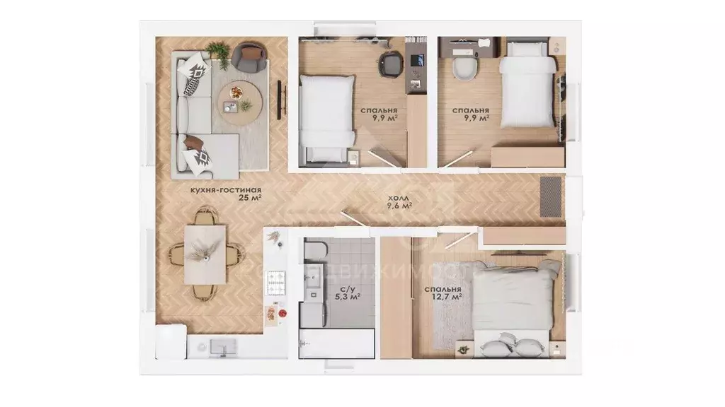 Дом в Владимирская область, Камешковский муниципальный округ, д. ... - Фото 2