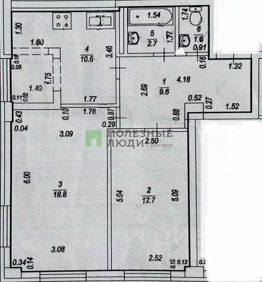 2-к кв. Башкортостан, Уфа ул. Шмидта, 41 (56.0 м) - Фото 1