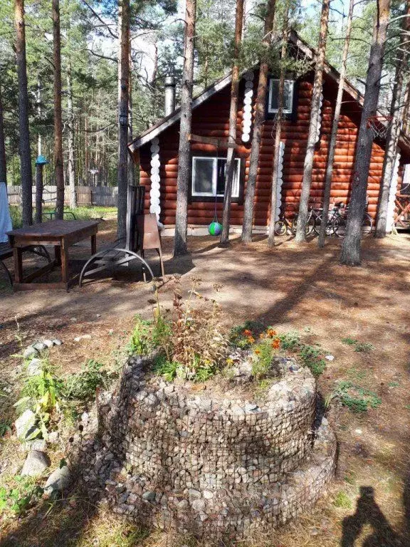 Дом в Карелия, Олонецкий район, пос. Ильинский ул. Сосновый бор, 1Б ... - Фото 1