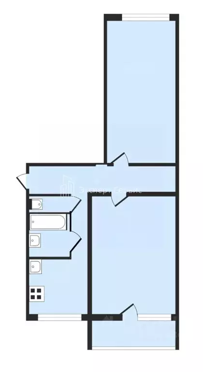 2-к кв. Ленинградская область, Ломоносовский район, д. Гостилицы ул. ... - Фото 2