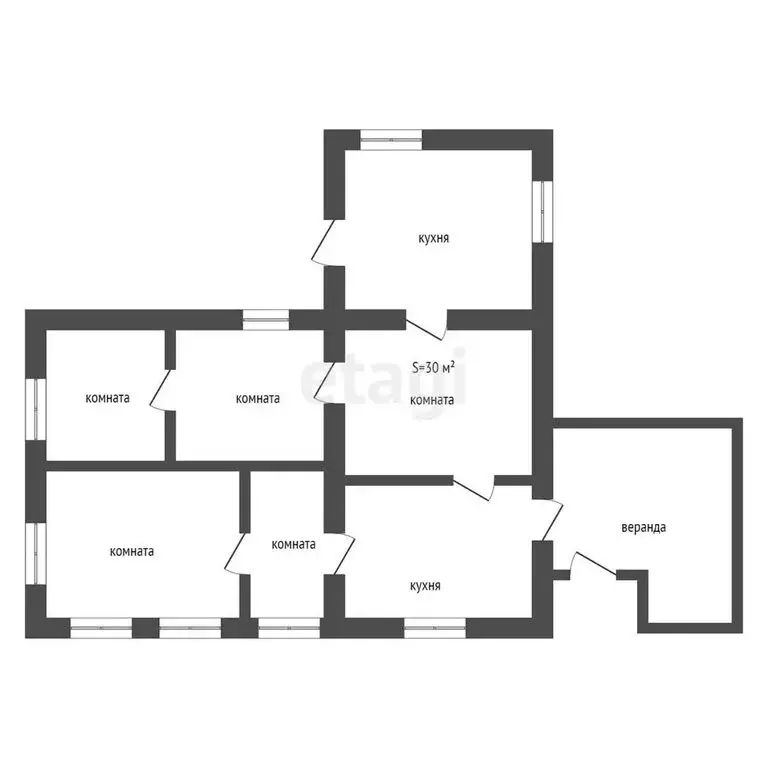 Дом в Брянск, Бежицкий район, улица Кирова (49 м) - Фото 1