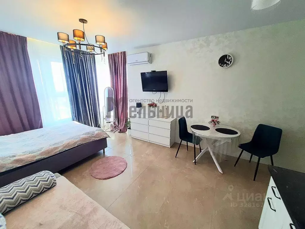 Студия Волгоградская область, Волгоград ул. Степанищева, 4 (27.6 м) - Фото 2