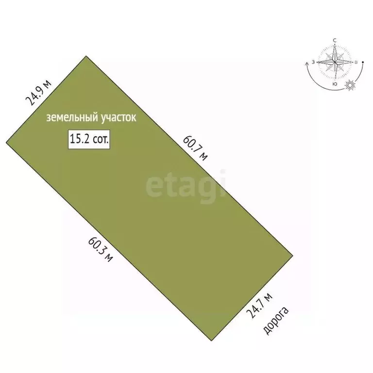 Участок в Владимирская область, Муром д. Коржавино, ул. Лесная, 8 ... - Фото 2