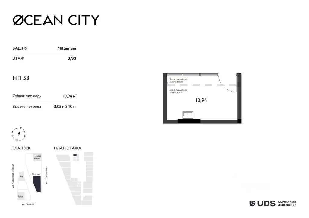 Помещение свободного назначения в Удмуртия, Ижевск Пушкинская ул. (11 ... - Фото 1