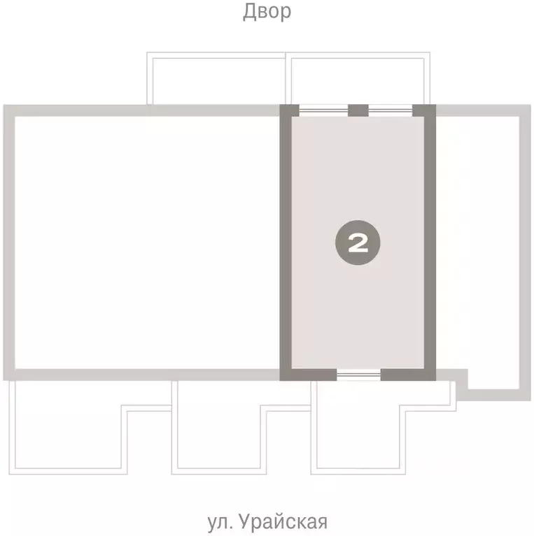 2-к кв. Тюменская область, Тюмень ул. Муравленко, 9к3 (170.64 м) - Фото 1