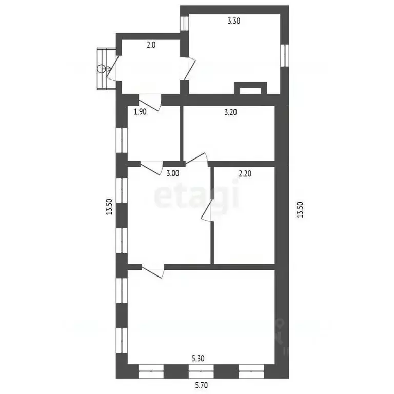 Дом в Ростовская область, Батайск Волжская ул. (34 м) - Фото 1