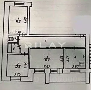 3-к кв. Калужская область, Калуга ул. Суворова, 160 (80.1 м) - Фото 0