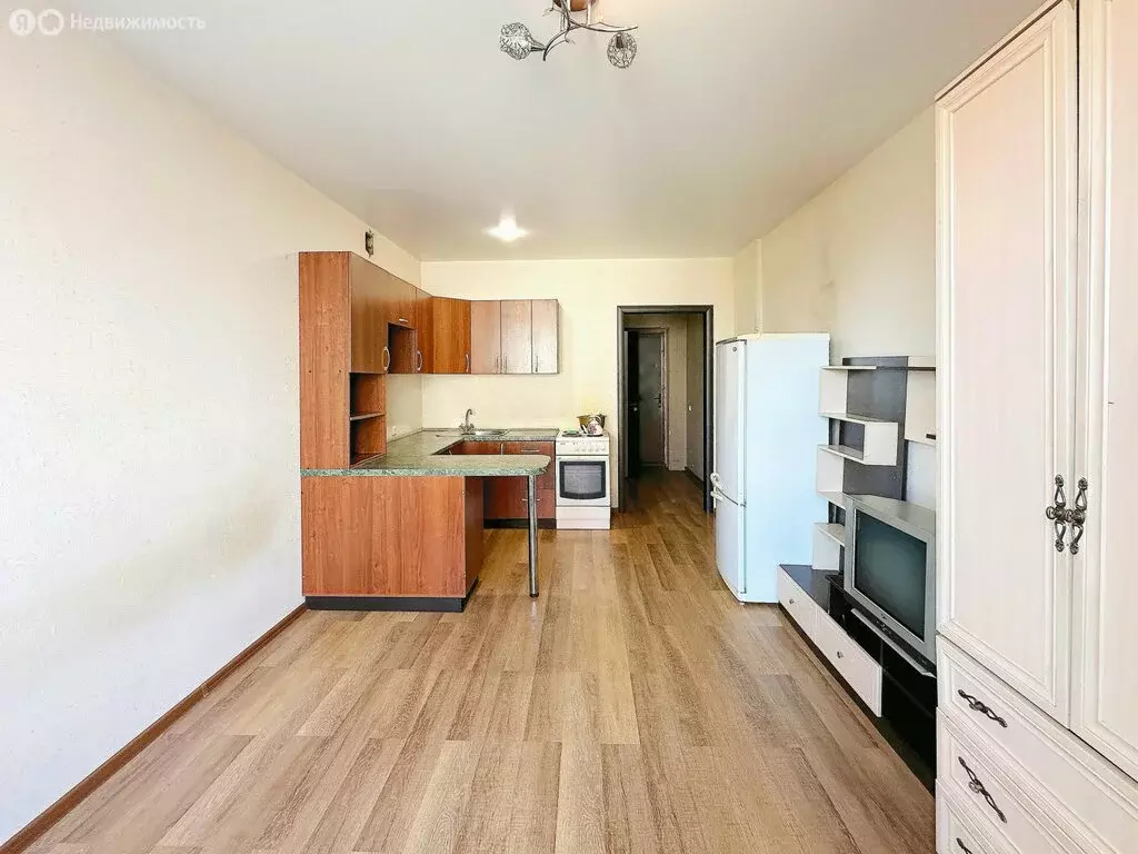 Квартира-студия: Новосибирск, улица Надежды, 8 (25.1 м) - Фото 0