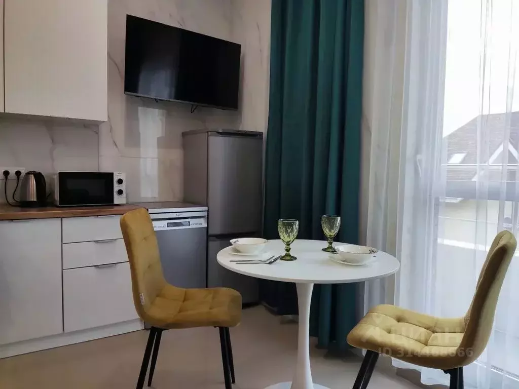 Студия Краснодарский край, Сочи Адлер жилрайон, ул. Чкалова, 66 (21.0 ... - Фото 1