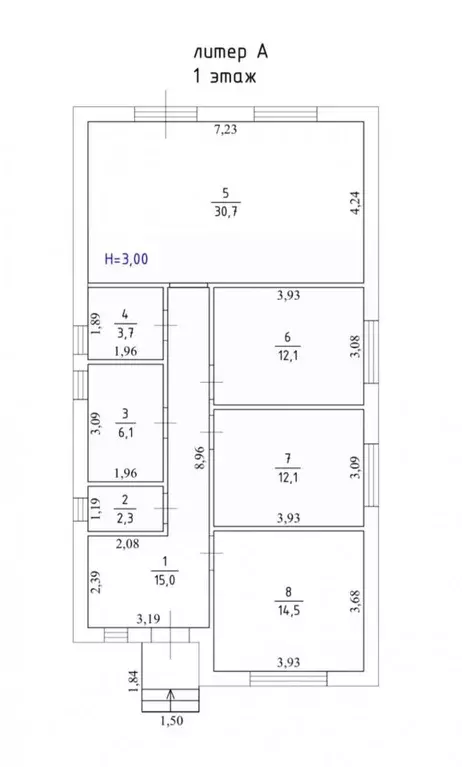 Дом в Ростовская область, Ростов-на-Дону Искристая ул., 148 (100 м) - Фото 1