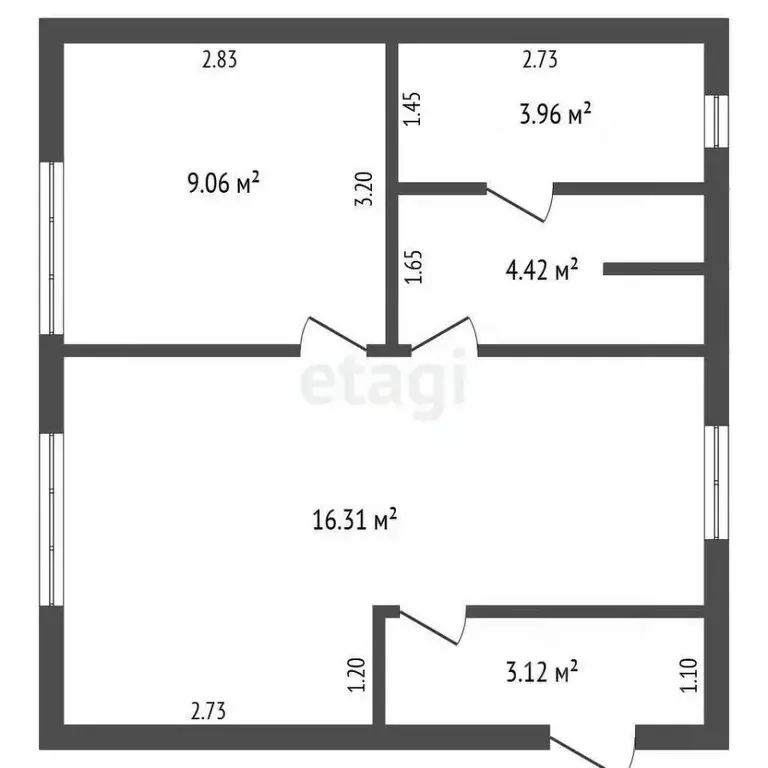 Дом в Тюменская область, Нижнетавдинский муниципальный округ, Геолог-2 ... - Фото 1