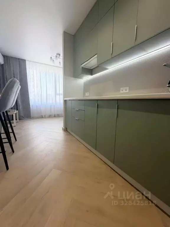 Студия Рязанская область, Рязань ул. Александра Полина, 3 (26.0 м) - Фото 2