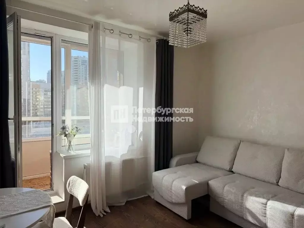 Студия Санкт-Петербург Дунайский просп., 7к3 (28.2 м) - Фото 1
