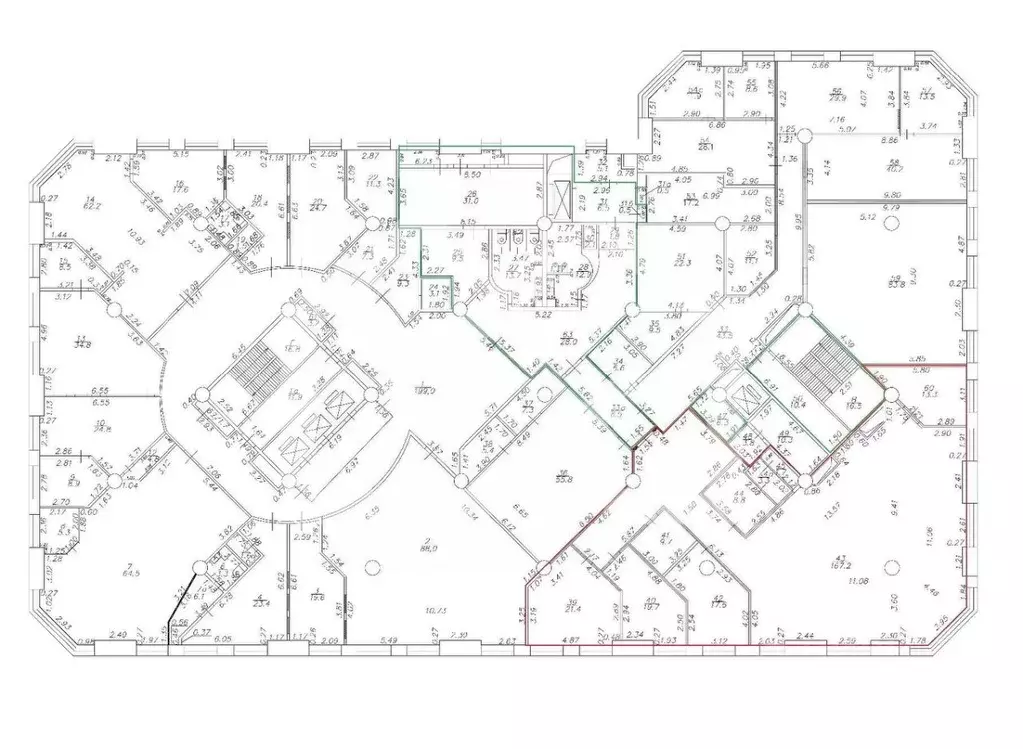 Помещение свободного назначения в Москва 2-я Брестская ул., 8 (311 м) - Фото 2