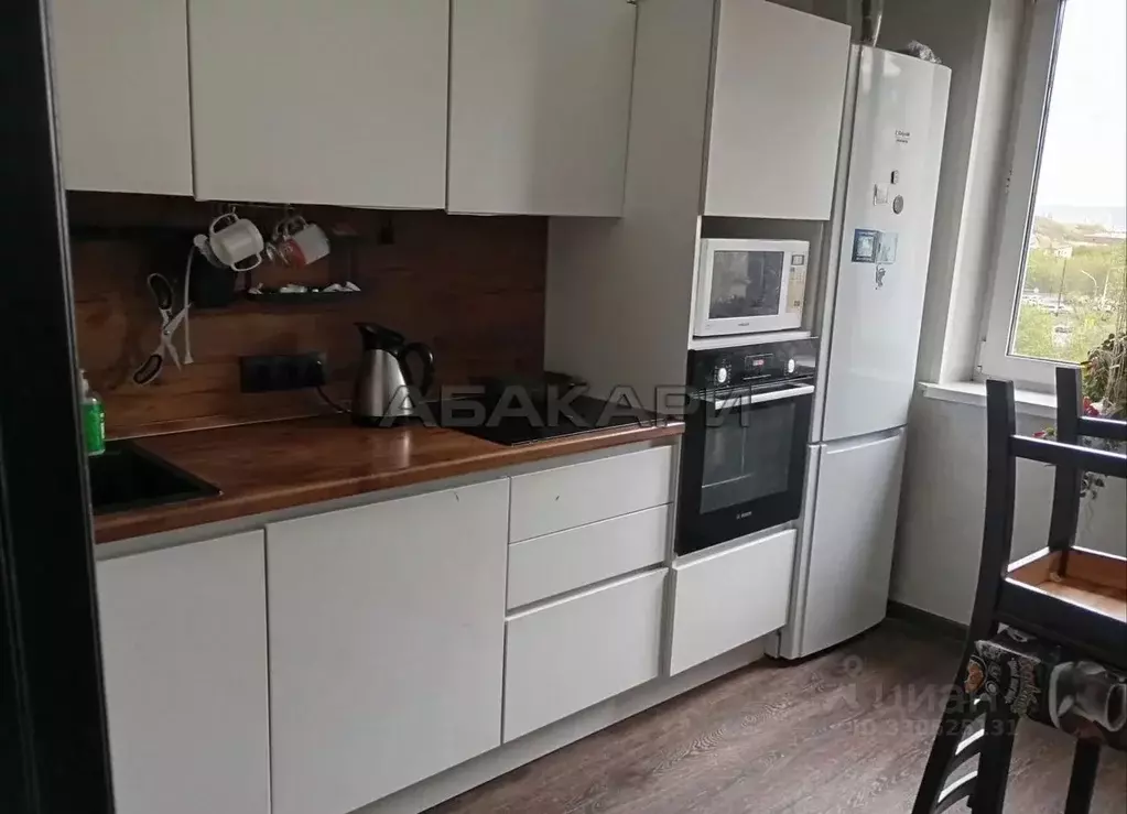 2-к кв. Красноярский край, Красноярск Северо-Енисейская ул., 52 (56.0 ... - Фото 2