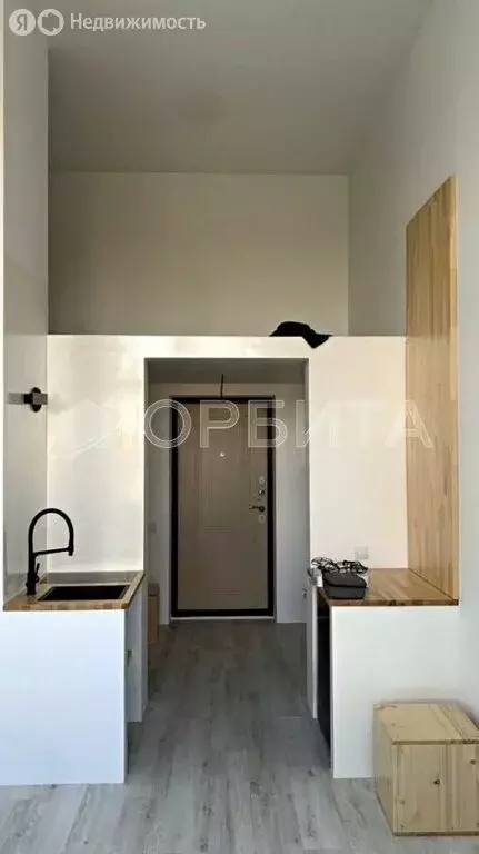 Квартира-студия: Тюмень, Ставропольская улица, 160/1 (30 м) - Фото 2