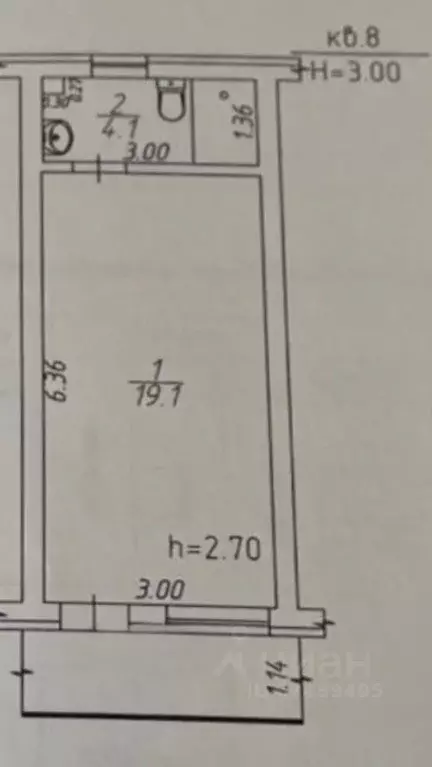 Студия Краснодарский край, Анапа муниципальный округ, с. Супсех ул. ... - Фото 2