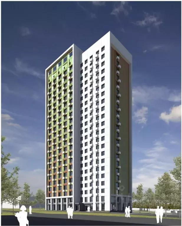 2-к кв. Нижегородская область, Нижний Новгород ул. Родионова (65.24 м) - Фото 0