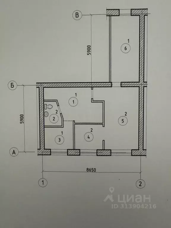 Офис в Тверская область, Бологое ул. Дзержинского, 15 (56 м) - Фото 0