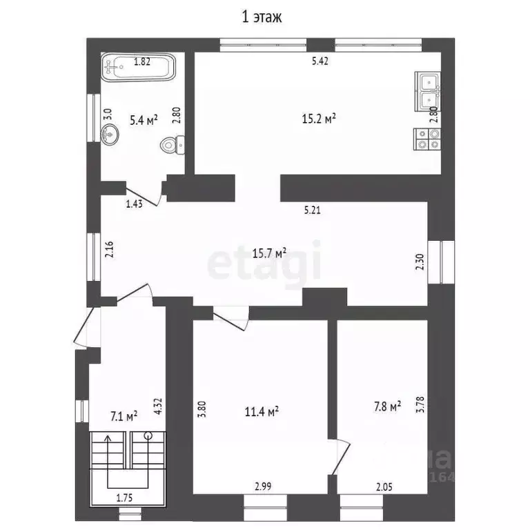 Дом в Крым, Кировский район, Абрикосовское с/пос, с. Кринички ул. ... - Фото 2