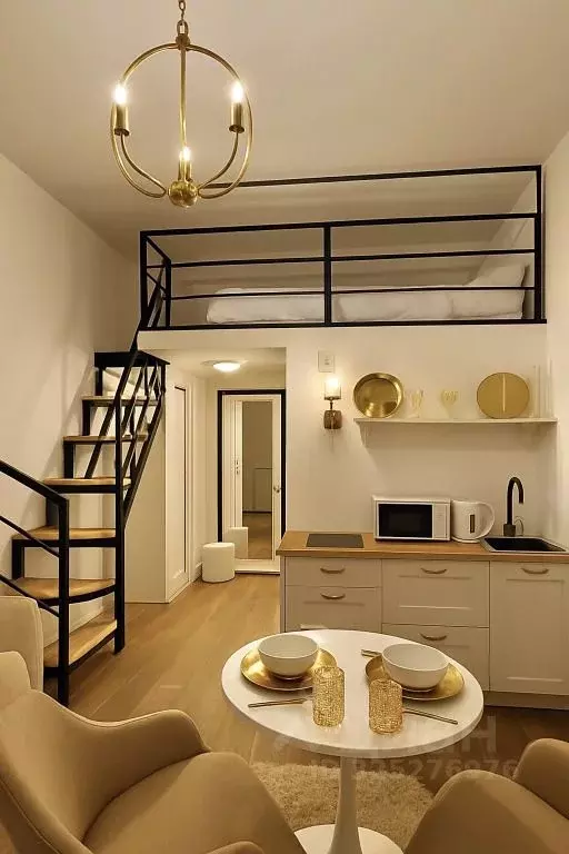 1-к кв. Москва Большой Спасоглинищевский пер., 6/1 (28.0 м) - Фото 2