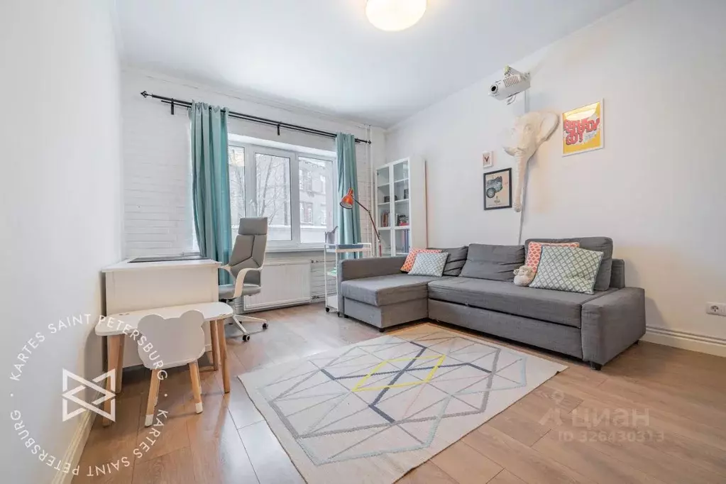 2-к кв. Санкт-Петербург просп. Тореза, 95 (54.7 м) - Фото 0