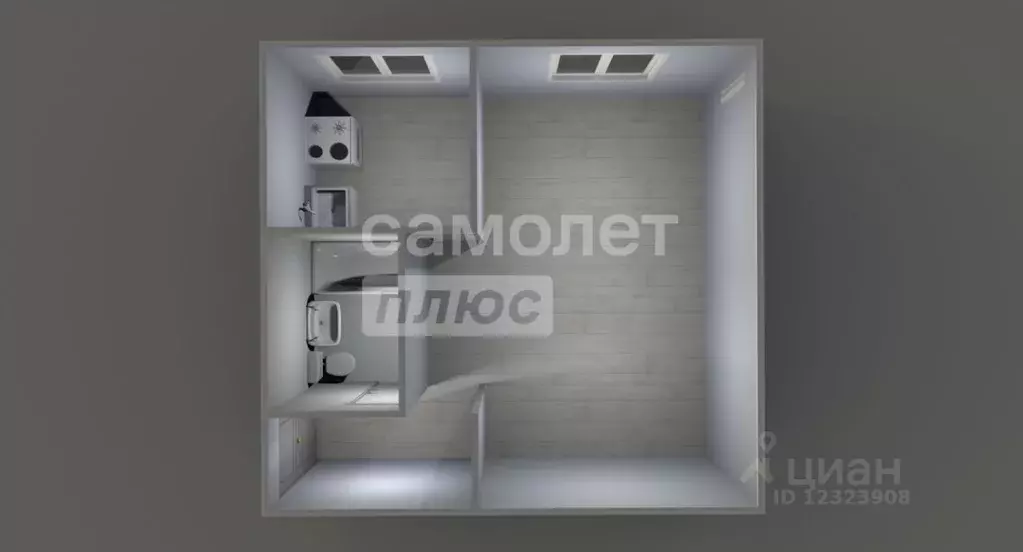 1-к кв. Москва, Москва, Щербинка ул. Вишневая, 7 (31.2 м) - Фото 1