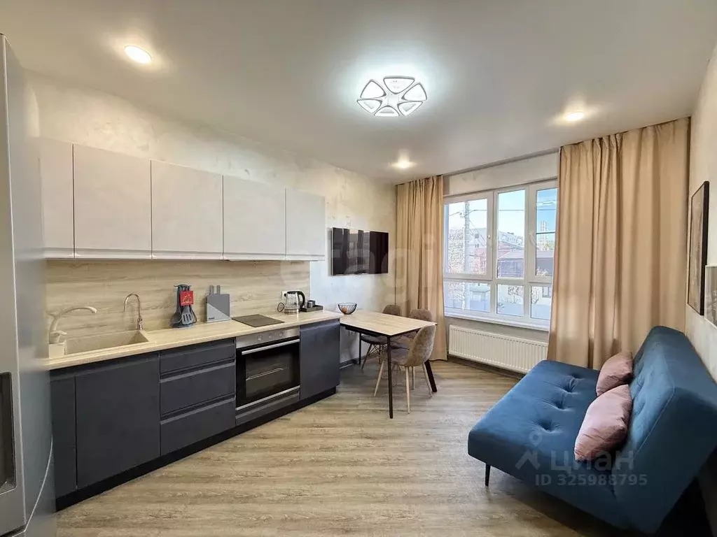 1-к кв. Краснодарский край, Новороссийск ул. Энгельса, 93 (41.4 м) - Фото 1