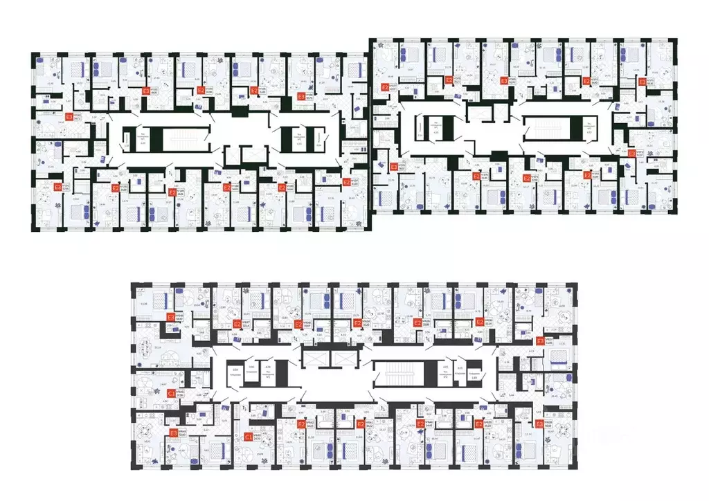 2-к кв. Тульская область, Тула Мясново мкр, Желания жилой комплекс ... - Фото 2