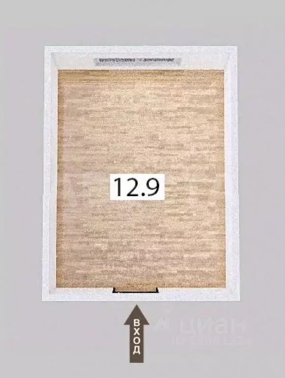 Комната Омская область, Омск Входной мкр, 34 (12.9 м) - Фото 2