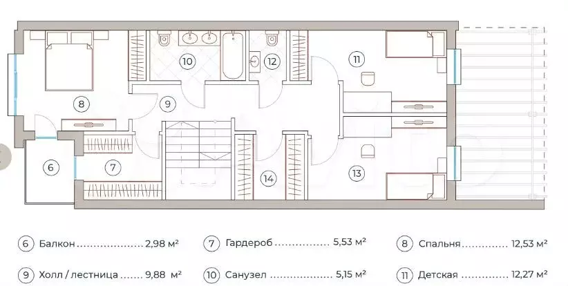 Таунхаус 150 м на участке 2 сот. - Фото 1