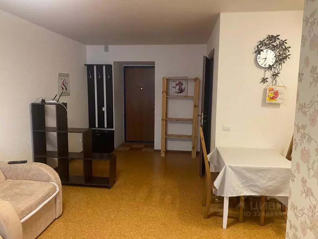 Студия Тюменская область, Тюмень ул. Ю.-Р.Г. Эрвье, 24 (30.2 м) - Фото 2