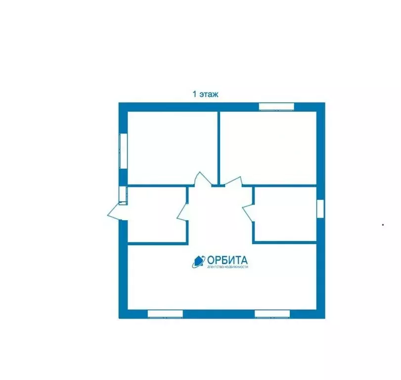 Дом в село Гусево, улица имени Петра Нестерова, 6 (74.4 м) - Фото 1