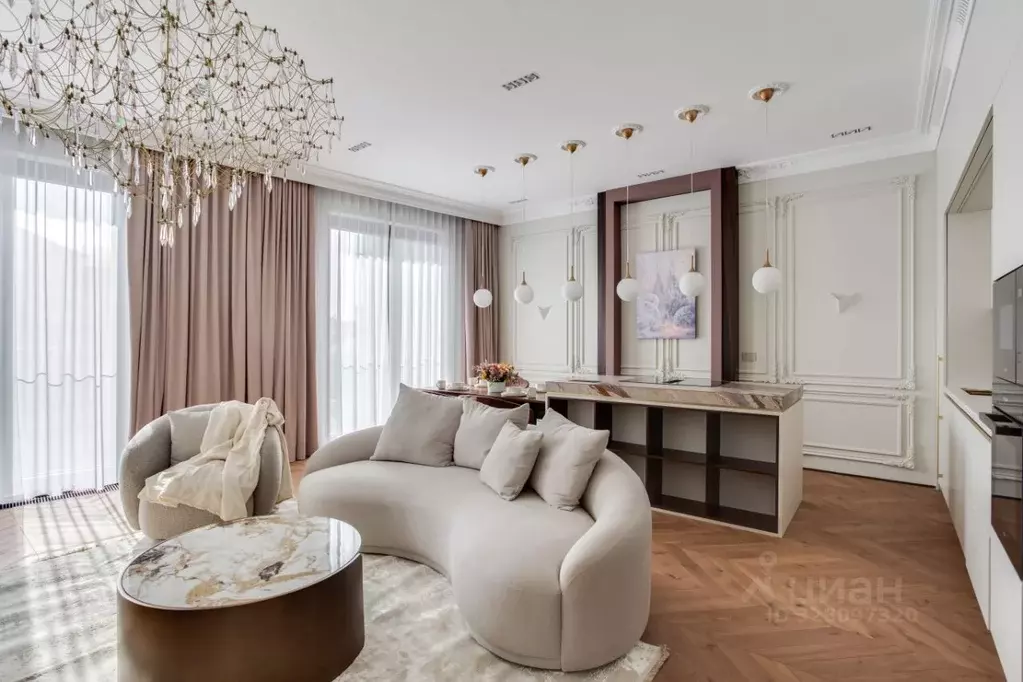 3-к кв. Москва Тессинский пер., 1 (125.0 м) - Фото 1