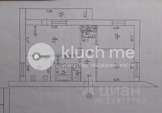 3-к кв. Татарстан, Казань Революционная ул., 41 (67.5 м) - Фото 1