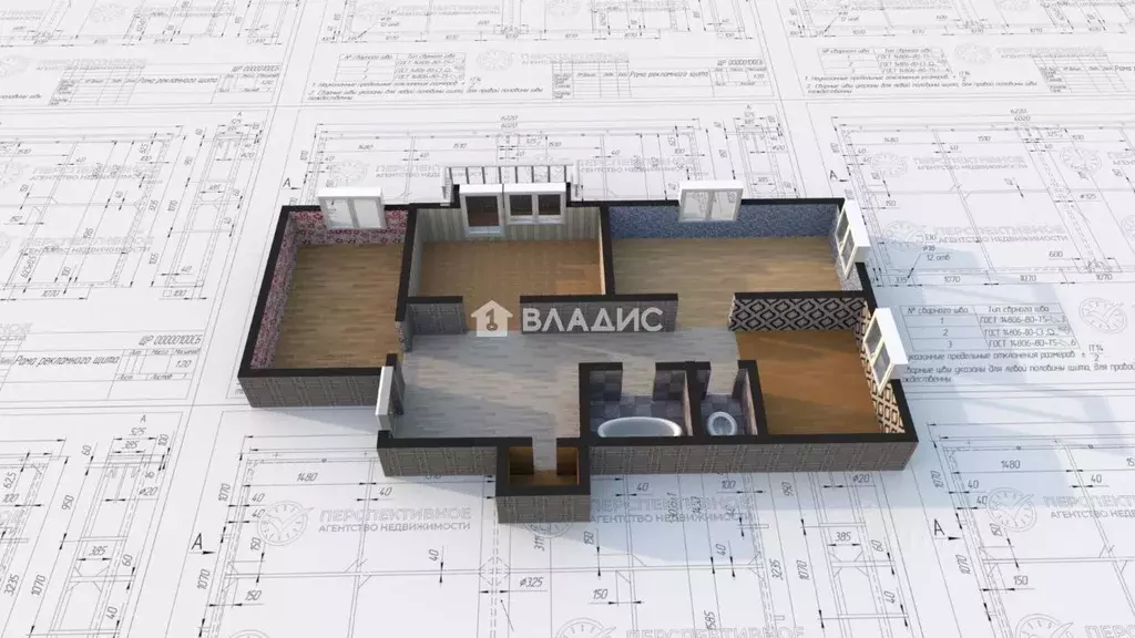 3-к кв. Иркутская область, Ангарск 58-й кв-л, 26 (75.6 м) - Фото 2
