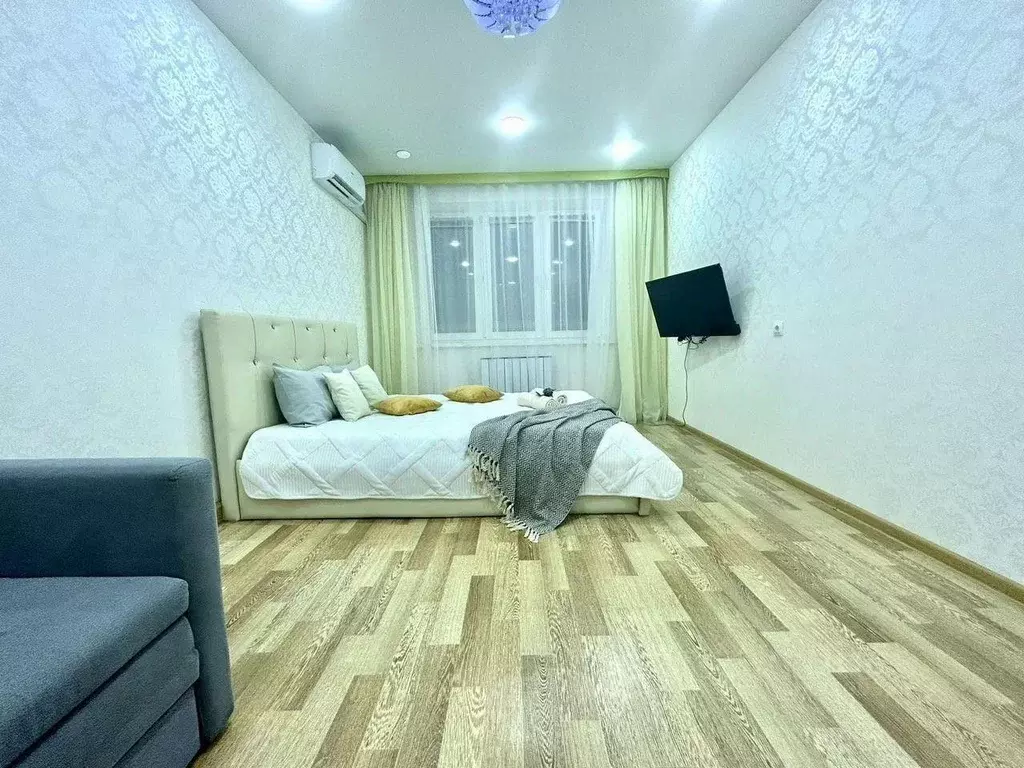 1-к кв. Татарстан, Альметьевск Алсу мкр, ул. Рината Галеева, 31 (50.0 ... - Фото 0