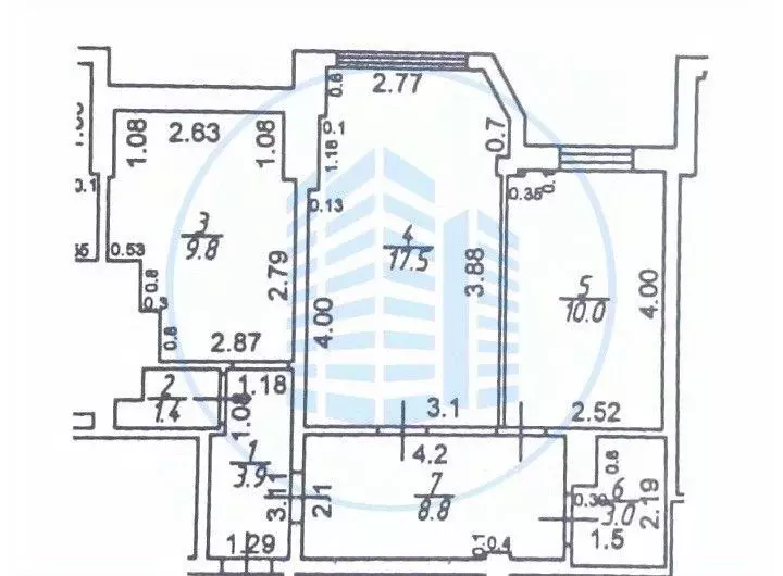 2-к кв. Ставропольский край, Ессентуки Никольская ул., 15А/4 (54.4 м) - Фото 1