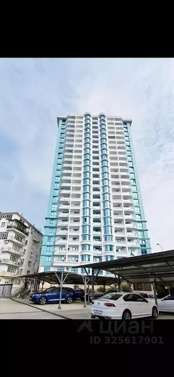 Студия Краснодарский край, Сочи Бытха мкр, ул. Бытха, 41 (34.5 м) - Фото 1