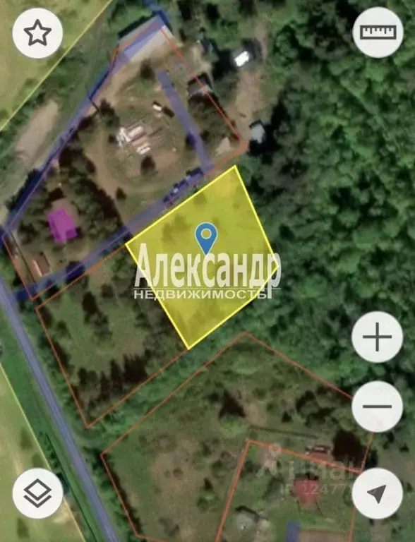 Участок в Ленинградская область, Приозерский район, Ларионовское ... - Фото 1