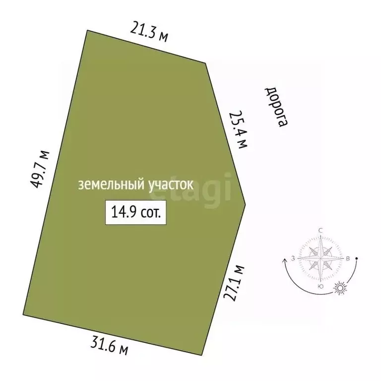 Участок в Мордовия, Кочкуровский район, с. Булгаково  (15.0 сот.) - Фото 1