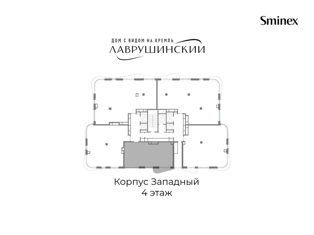 2-комнатная квартира: Москва, Большой Толмачёвский переулок, 5с1 (88.2 ... - Фото 2
