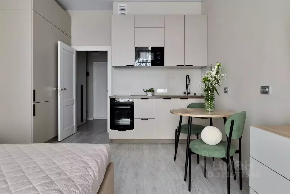 Студия Санкт-Петербург Уральская ул., 25 (25.0 м) - Фото 0