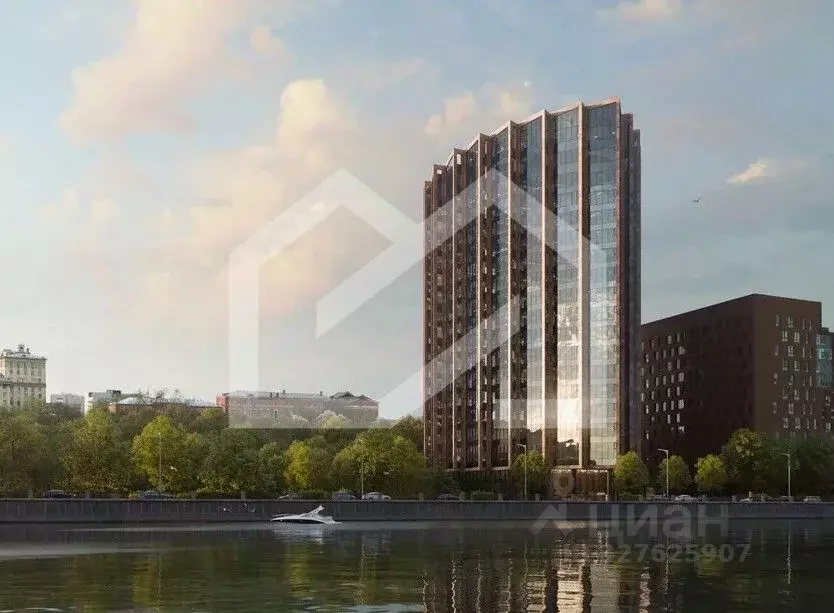 Помещение свободного назначения в Москва Новоданиловская наб., 12 (241 ... - Фото 1