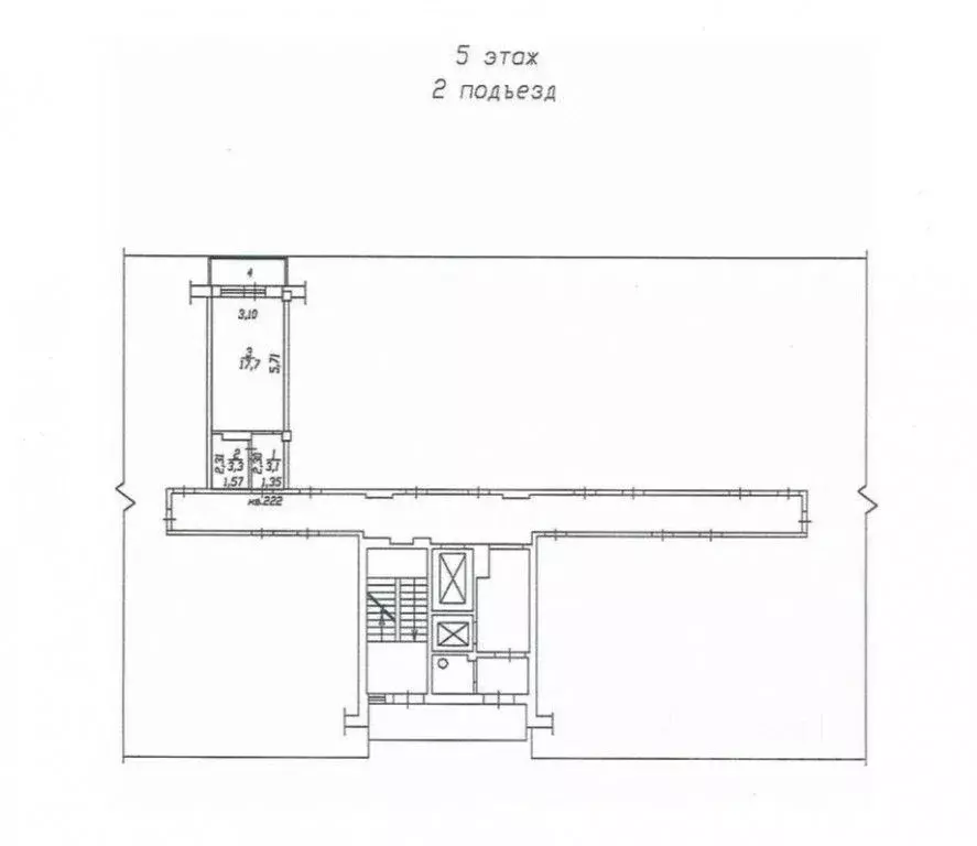 Студия Красноярский край, Красноярск ул. Карамзина, 14 (24.1 м) - Фото 2