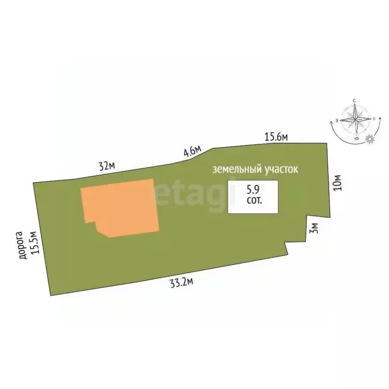 Дом в Крым, Симферополь ул. Петровская Балка, 184 (54 м) - Фото 1