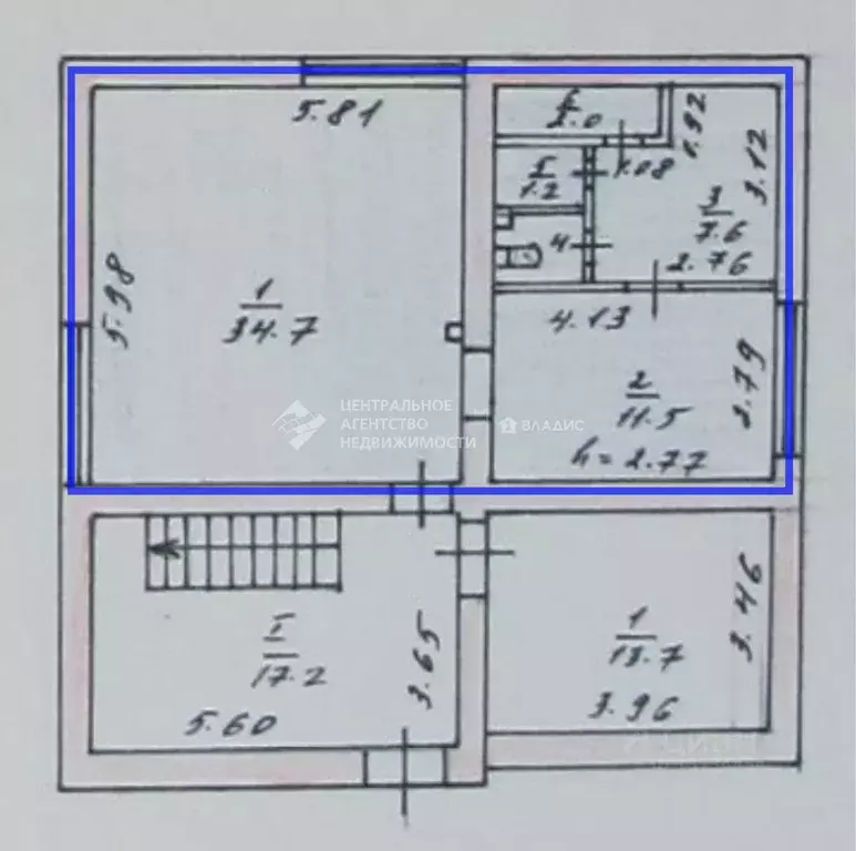 2-к кв. Рязанская область, Рязань ул. Маяковского, 47 (58.4 м) - Фото 2