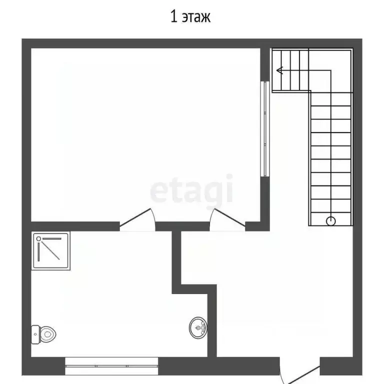 1-к кв. Ставропольский край, Кисловодск ул. Гагарина (32.0 м) - Фото 1